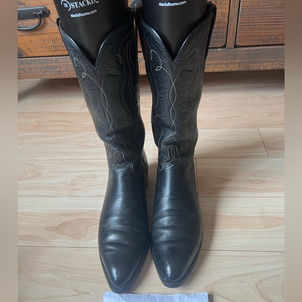 Vintage Lucchese San Antonio Cowboy Boots size 10.5A